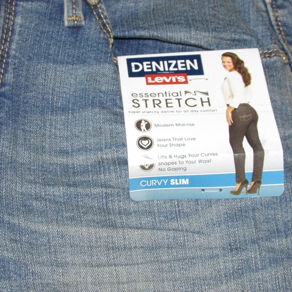 denizen levi's curvy skinny jeans